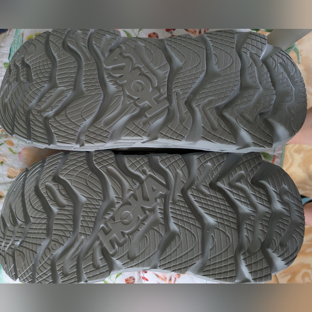 Hoka Restore TC slip-on shoes in Satellite Grey/Stellar Grey Size Woman's 11 - Picture 3 of 5